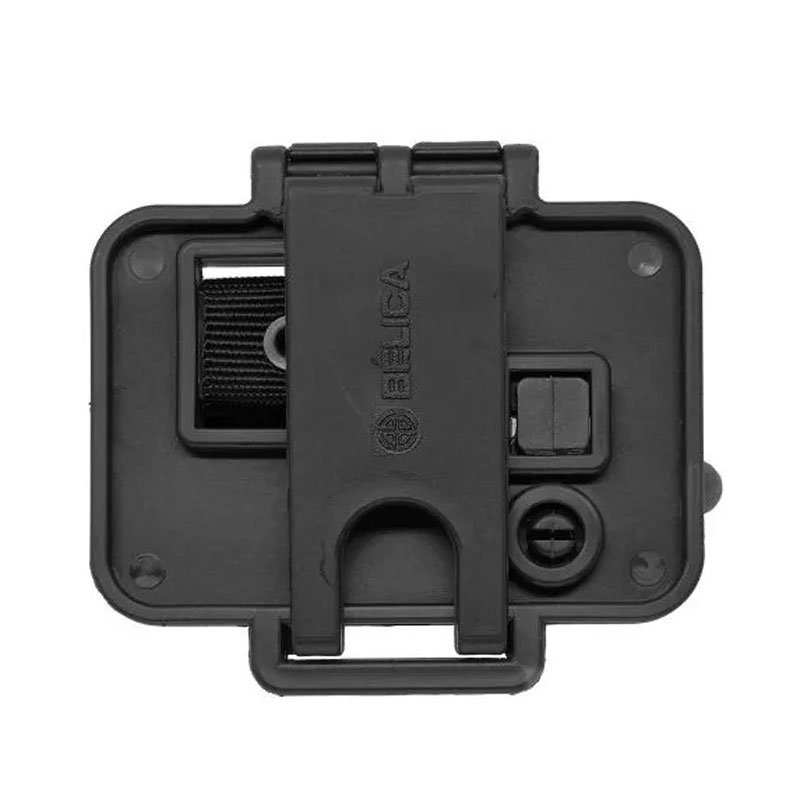 Porta Tonfa Tático Polimento Bélica Preto Segurança Policial - Imagem 3