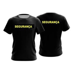 Camiseta Segurança Vigilância Escolta Malha Fria Uniforme