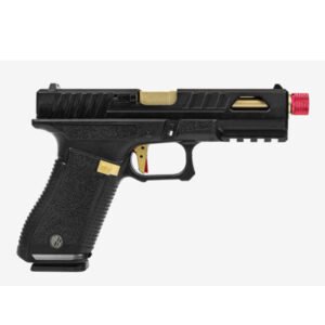 Pistola Airsoft R17 Custom Gold Gas Blowback 6mm Rossi