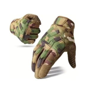 Luvas Táticas Combate Multicam Proteção Antiderrapante