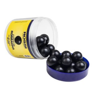 Esfera de Borracha Rossi Preta cal.68 (Emb. 30 Un.)