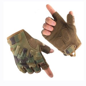 Luvas Multicam Tática Airsoft Militar Esportes Meio Dedo