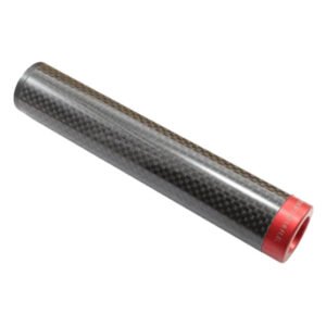Extensor de Cano Carbon 125x28mm Rosca Direita - Kpp Airsoft