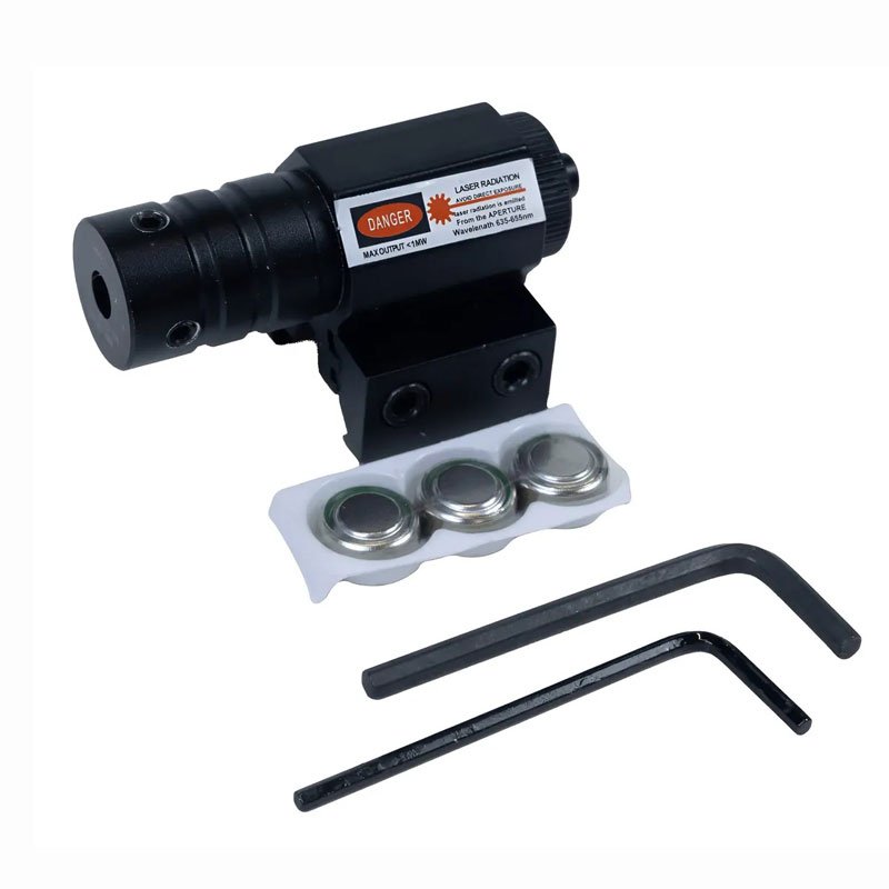 Emissor Mira Laser Vermelho Airgun 11mm/22mm Rossi