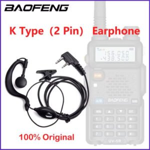 Fone Ouvido Rádio Tatico Baofeng Walkie Talkie
