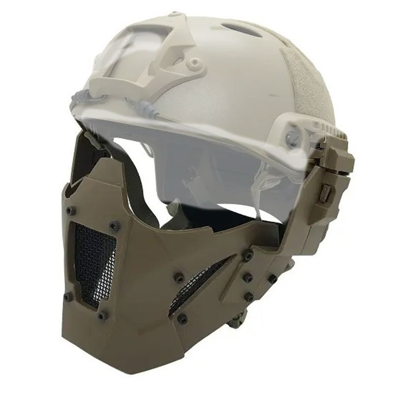 Mascara Proteção Facial Airsoft Paintball Fja Esportivo